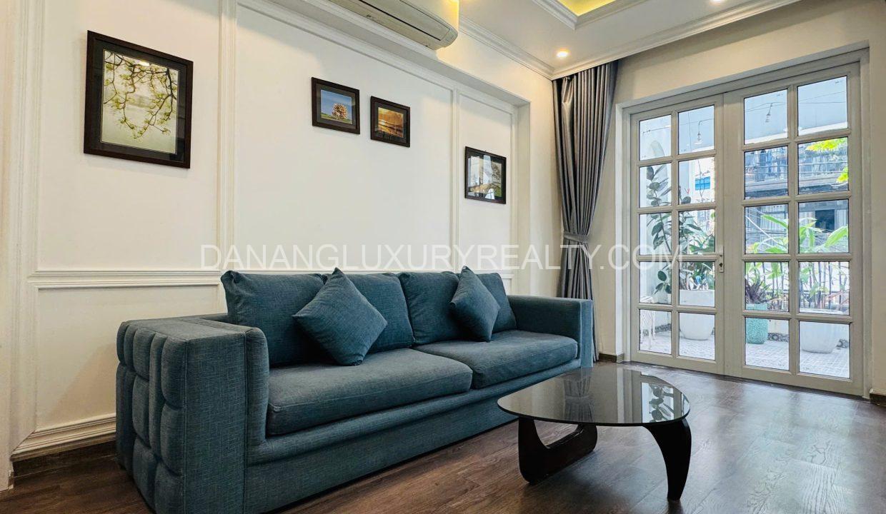 Thuê Nhà Riêng Đà Nẵng Gần Cầu Rồng 3 Phòng Ngủ Đẹp Có Gara Ô Tô