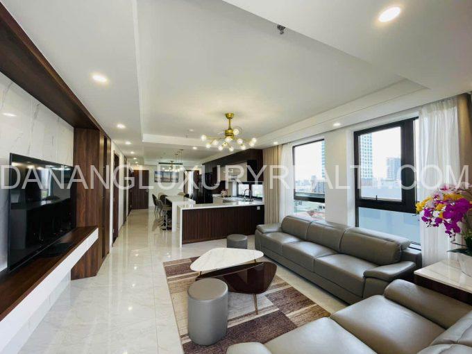 Thuê Penthouse Đà Nẵng Gần Cầu Rồng 2 Phòng Ngủ Sang Trọng