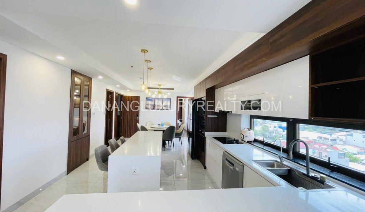 Thuê Penthouse Đà Nẵng Gần Cầu Rồng 3 Phòng Ngủ Hiện Đại