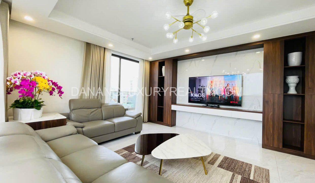 Thuê Penthouse Đà Nẵng Gần Cầu Rồng 3 Phòng Ngủ Hiện Đại