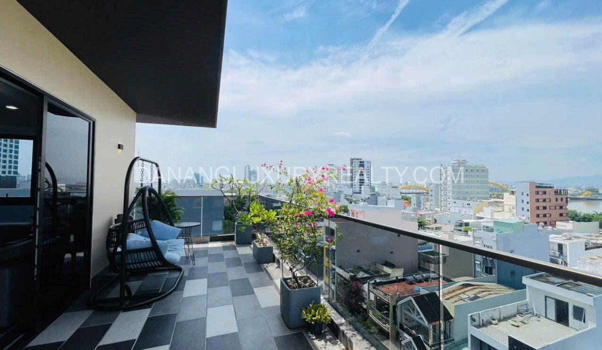 Thuê Penthouse Đà Nẵng Gần Cầu Rồng 3 Phòng Ngủ Hiện Đại