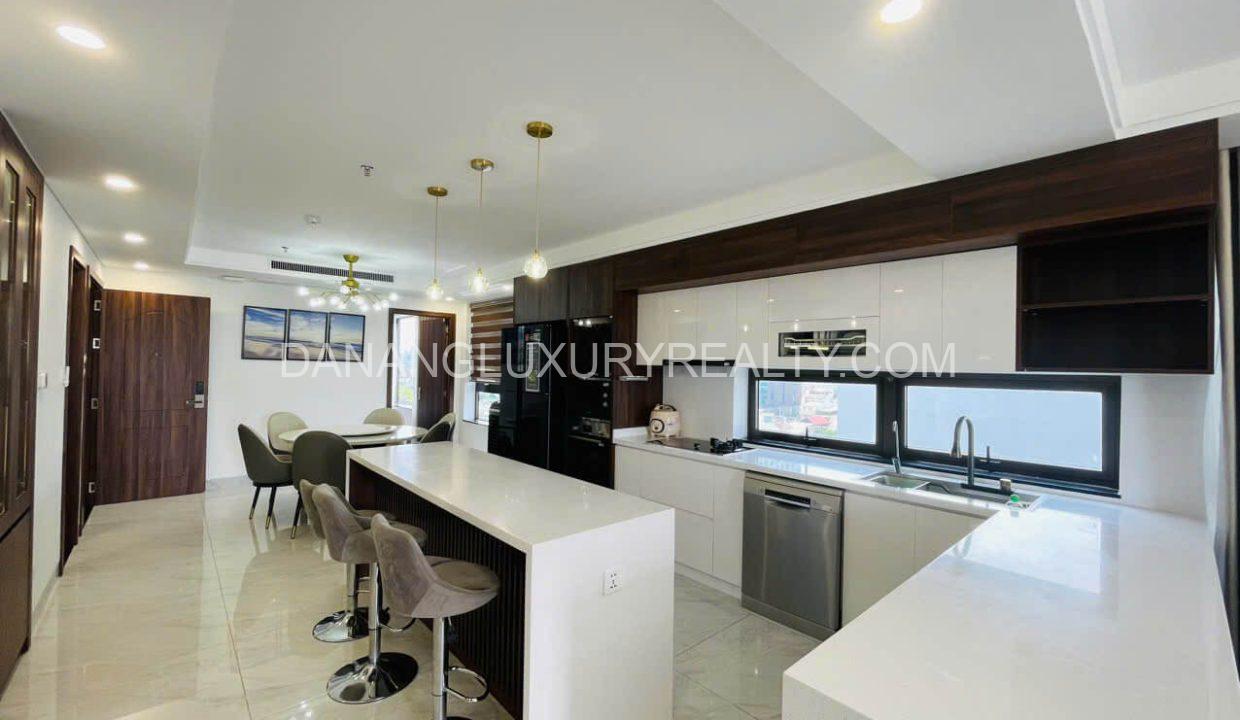 Thuê Penthouse Đà Nẵng Gần Cầu Rồng 3 Phòng Ngủ Hiện Đại