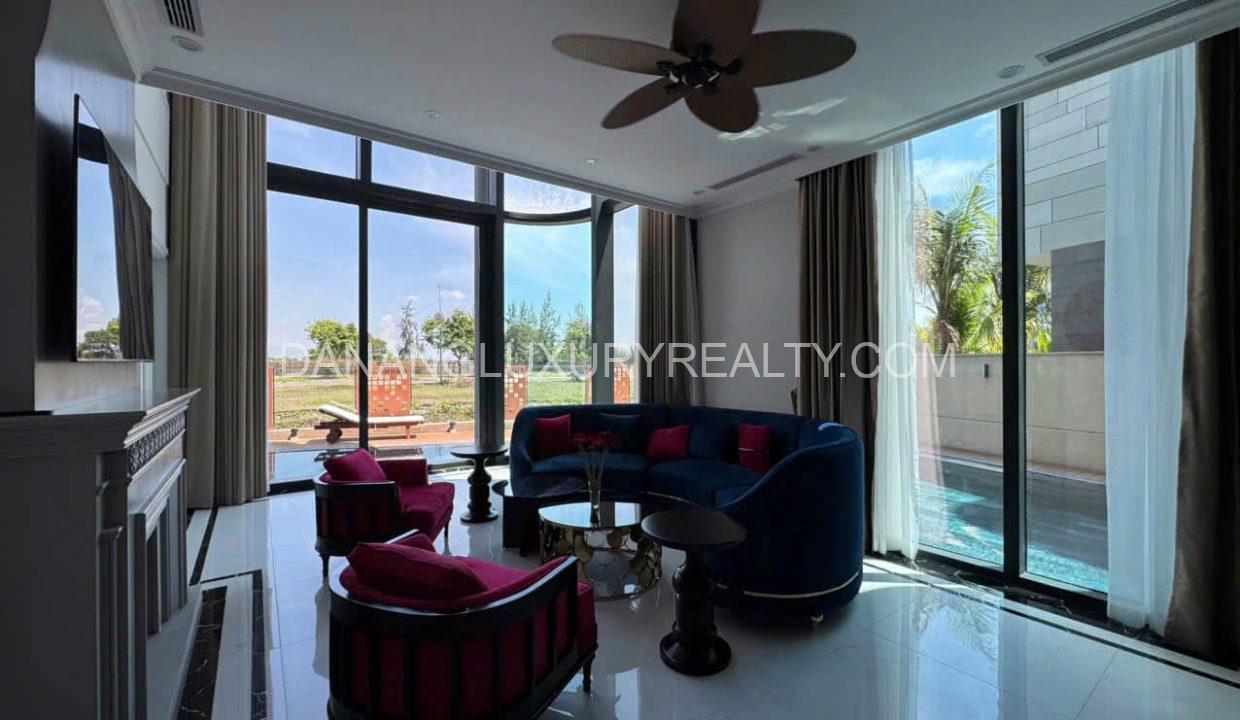 Thuê Biệt Thự Cao Cấp Đà Nẵng 430m2 Full Nội Thất Hiện Đại