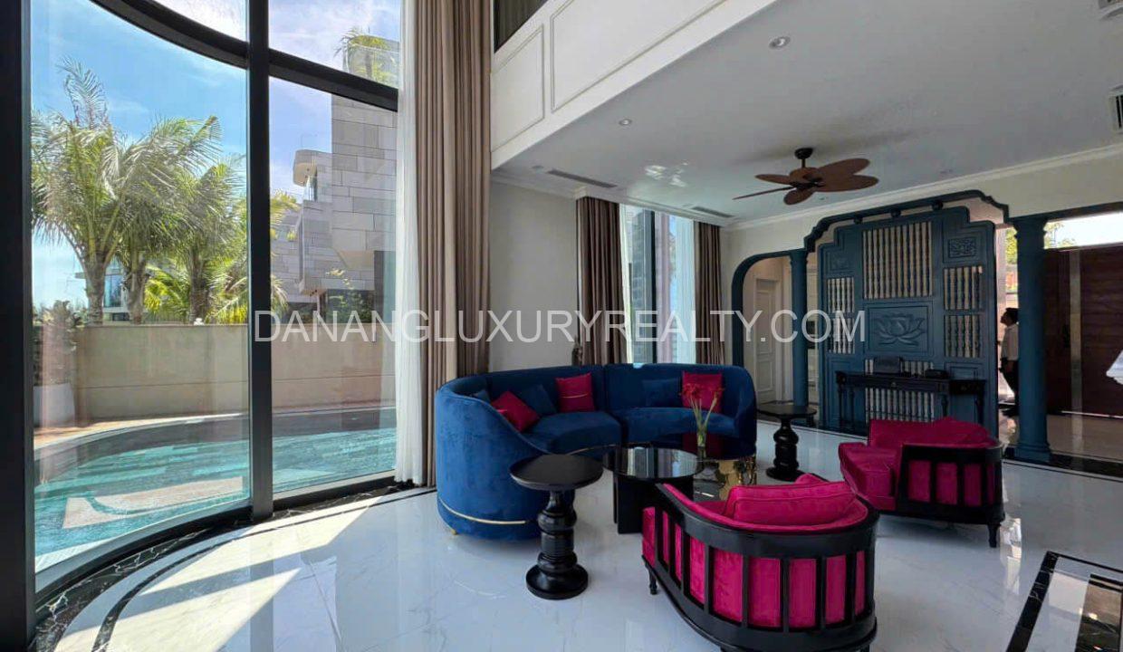 Thuê Biệt Thự Cao Cấp Đà Nẵng 430m2 Full Nội Thất Hiện Đại