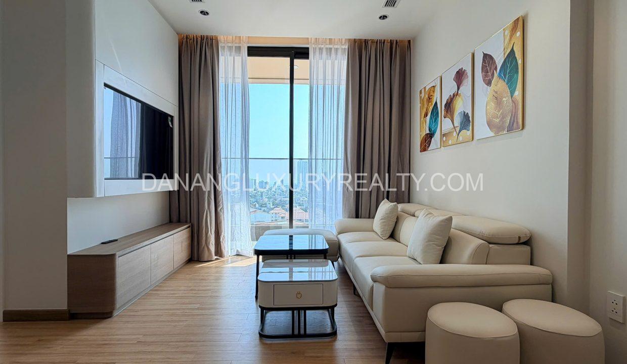 Thuê Căn Hộ Panoma Đà Nẵng 2 Phòng Ngủ Hiện Đại View Biển