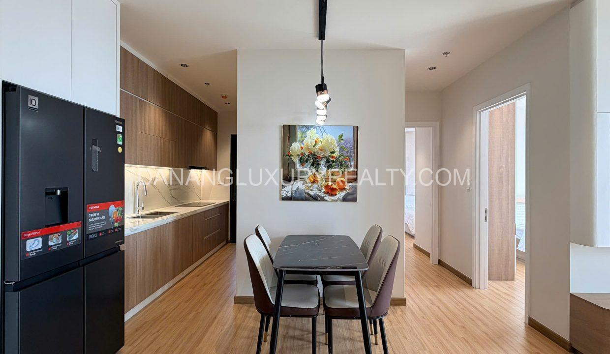 Thuê Căn Hộ Panoma Đà Nẵng 2 Phòng Ngủ Hiện Đại View Biển