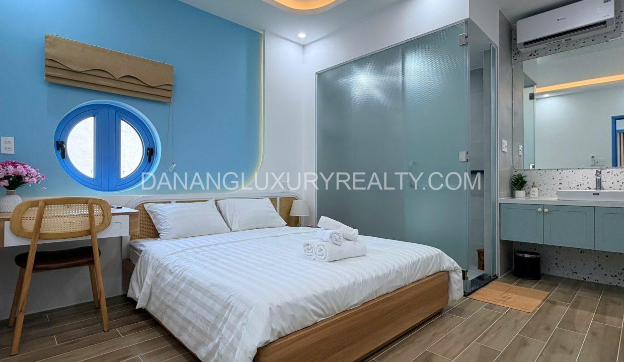 Nhà Gần Biển Mỹ Khê 4 Phòng Ngủ Nội Thất Hiện Đại Cho Thuê