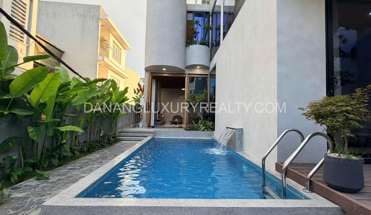 Villa Cho Thuê Khu Nam Việt Á Có Hồ Bơi 3 Phòng Ngủ Hiện Đại