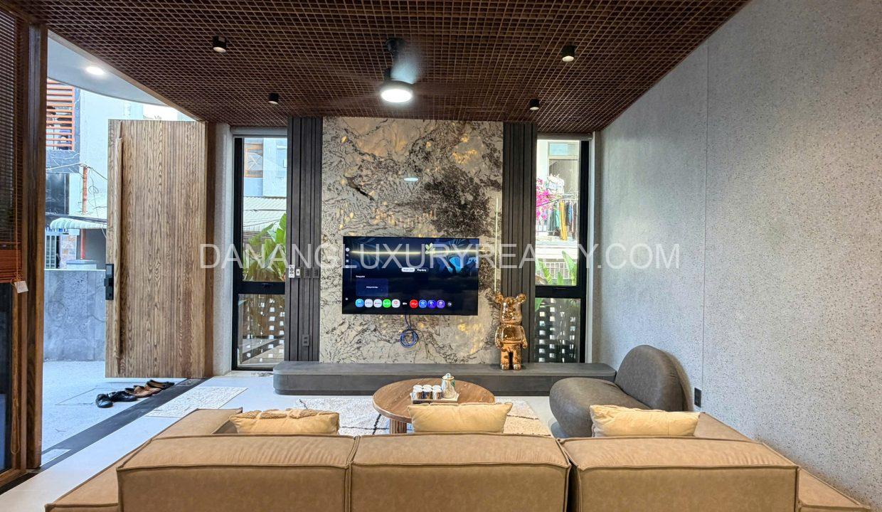 Villa Cho Thuê Khu Nam Việt Á Có Hồ Bơi 3 Phòng Ngủ Hiện Đại