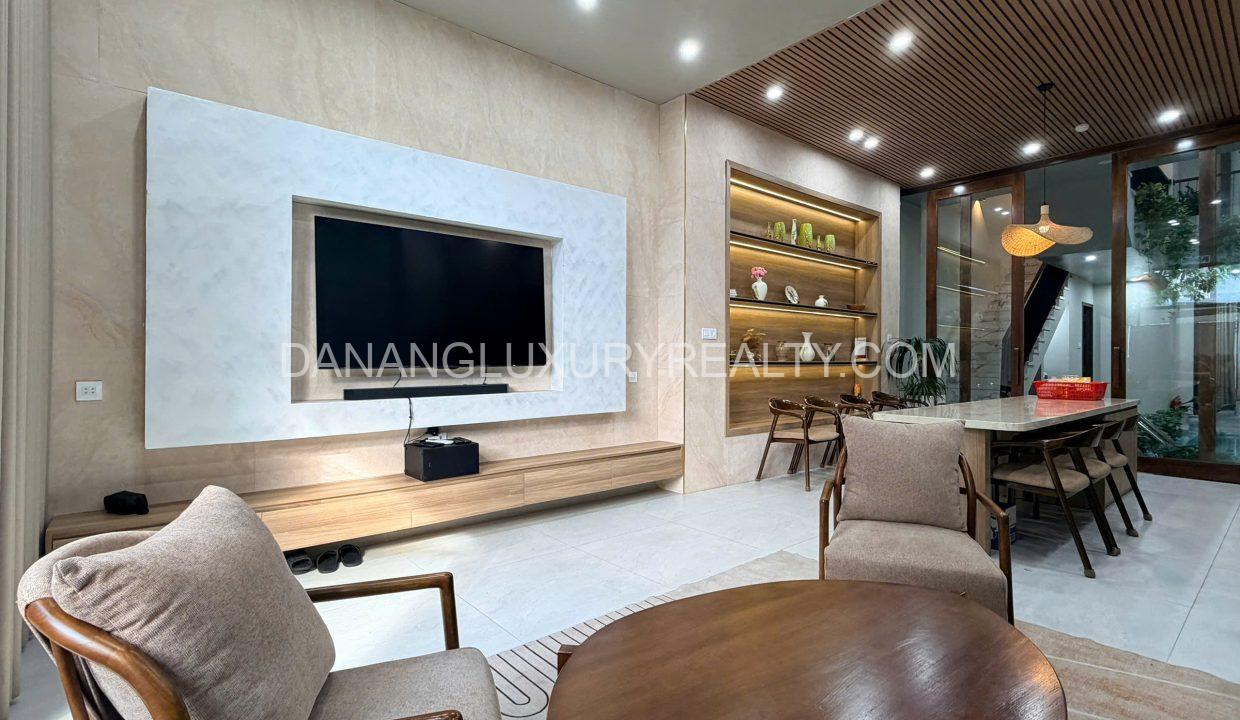 Nhà Đà Nẵng Cho Thuê Khu Nam Việt Á 5 Phòng Ngủ Hiện Đại
