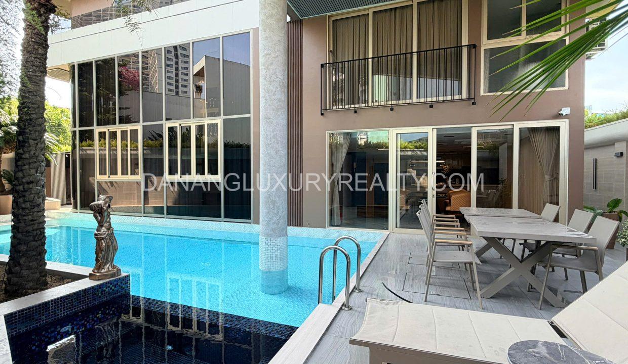 Cho Thuê Villa Đà Nẵng 6 Phòng Ngủ Hiện Đại Có Hồ Bơi