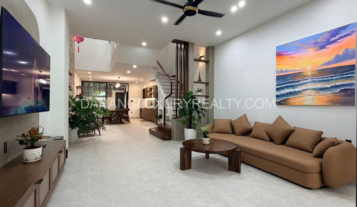 Nhà Đẹp Cho Thuê Tại Đà Nẵng 3 Phòng Ngủ Mới 100%