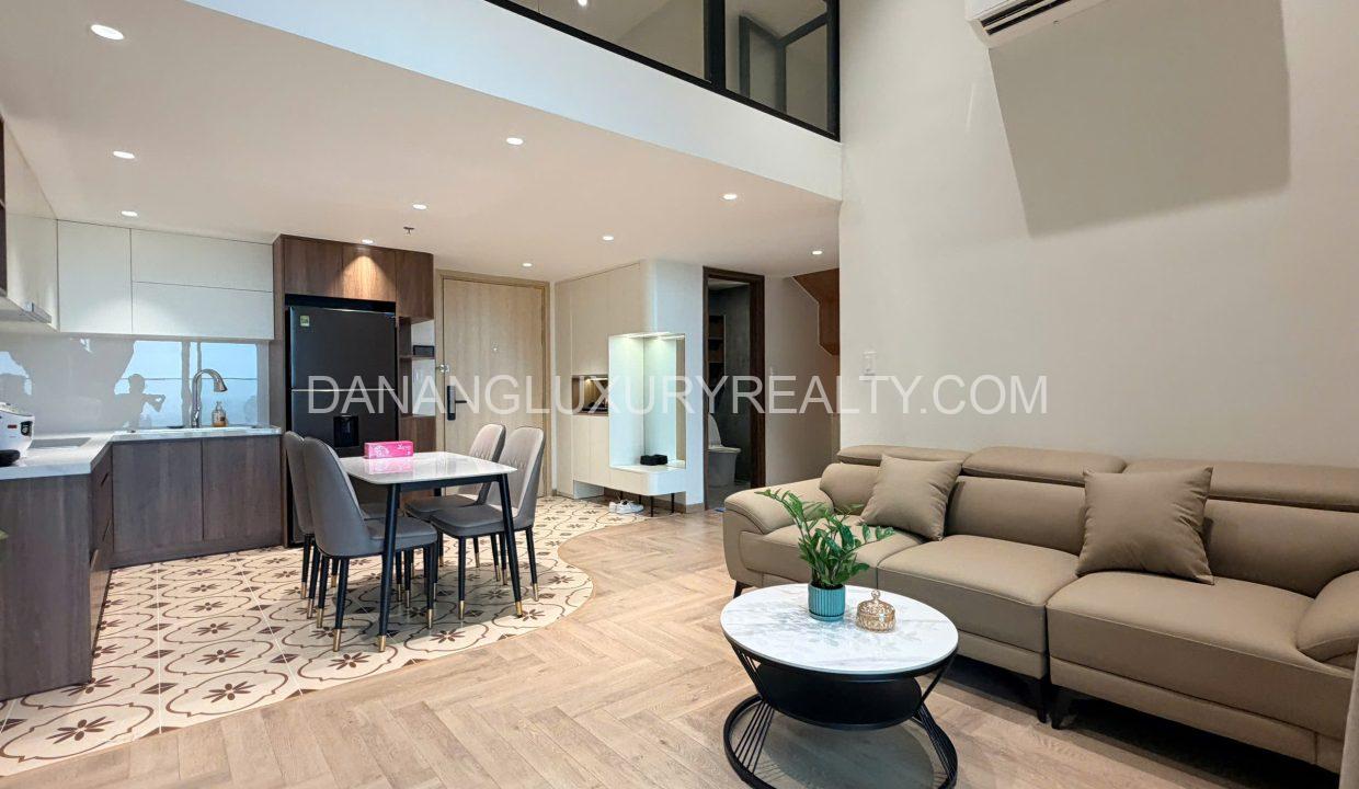 Căn Hộ Duplex Ponte Đà Nẵng Nội Thất Hiện Đại Cho Thuê